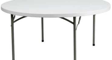 60″ Round Folding Tables
