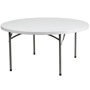 60″ Round Folding Tables