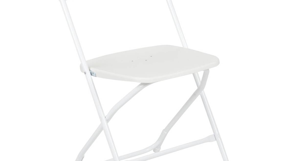 White Folding Chair