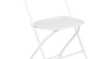 White Folding Chair